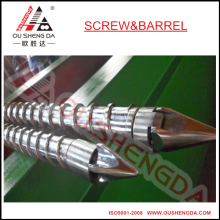 screw and barrel for PVC injection machine